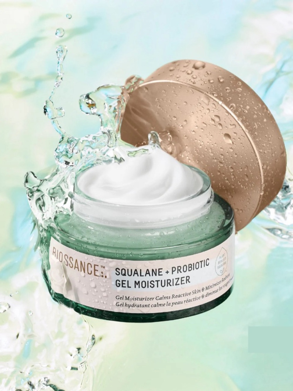 BIOSSANCE NWT Squalane + Probiotic Gel Moisturizer